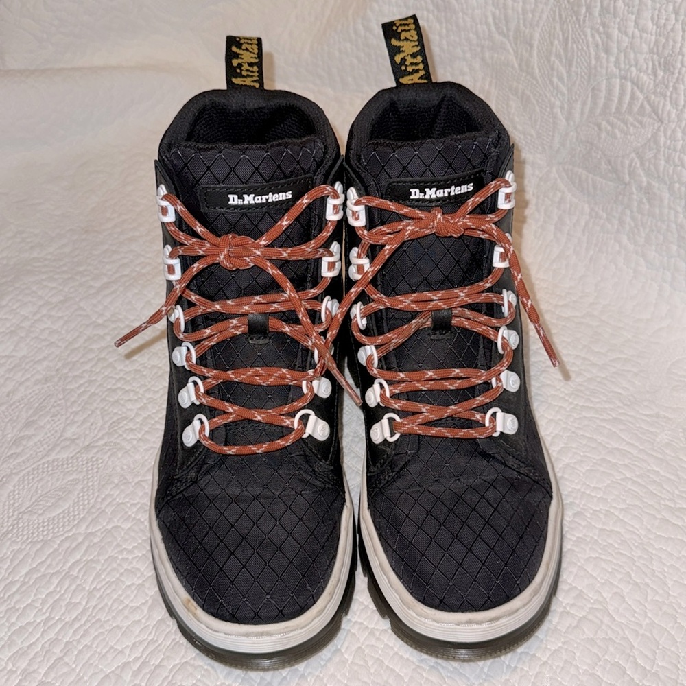 Dr. Martens Combs AirWair nylon lace up utility boots